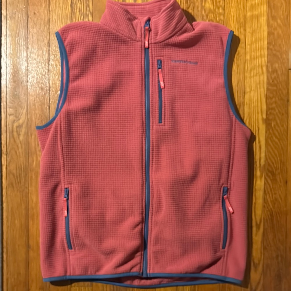 Vineyard Vines Pink and Blue Vest